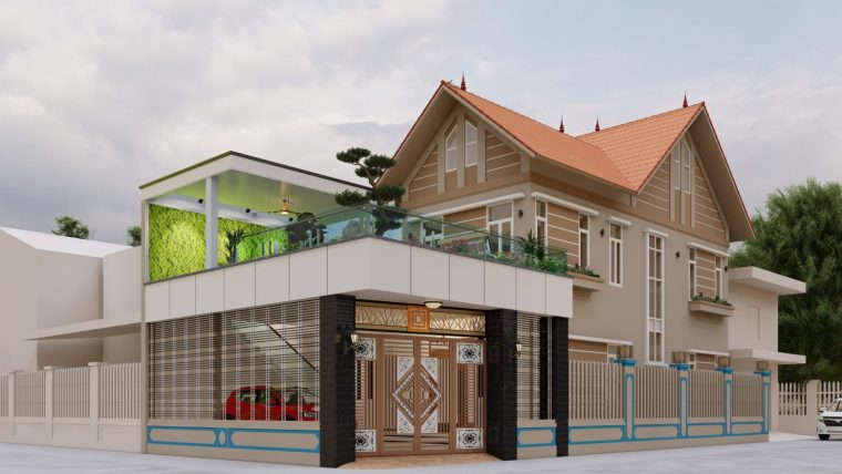 Khám phá mẫu nhà mái Thái tuyệt đỉnh của gia đình anh Kiên chị Hằng – Thôn 1 Thạch Đà – Yên Lãng – Thành Phố Hà Nội