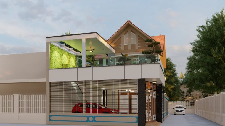 Khám phá mẫu nhà mái Thái tuyệt đỉnh của gia đình anh Kiên chị Hằng – Thôn 1 Thạch Đà – Yên Lãng – Thành Phố Hà Nội