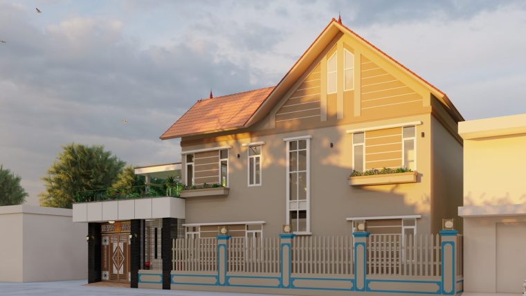 Khám phá mẫu nhà mái Thái tuyệt đỉnh của gia đình anh Kiên chị Hằng – Thôn 1 Thạch Đà – Yên Lãng – Thành Phố Hà Nội