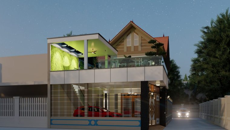 Khám phá mẫu nhà mái Thái tuyệt đỉnh của gia đình anh Kiên chị Hằng – Thôn 1 Thạch Đà – Yên Lãng – Thành Phố Hà Nội