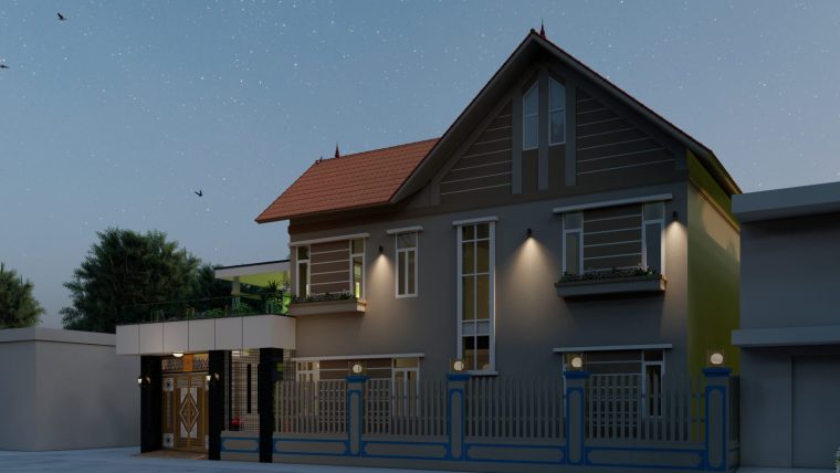 Khám phá mẫu nhà mái Thái tuyệt đỉnh của gia đình anh Kiên chị Hằng – Thôn 1 Thạch Đà – Yên Lãng – Thành Phố Hà Nội