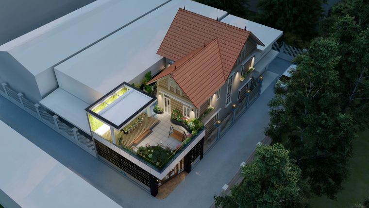 Khám phá mẫu nhà mái Thái tuyệt đỉnh của gia đình anh Kiên chị Hằng – Thôn 1 Thạch Đà – Yên Lãng – Thành Phố Hà Nội