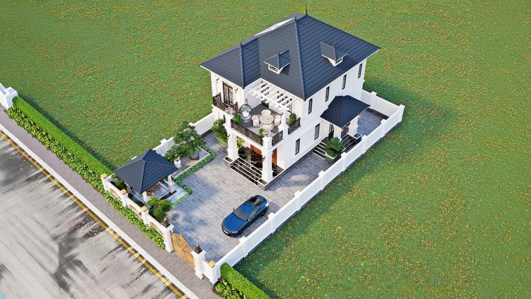 Khám phá mẫu nhà mái Nhật tuyệt đỉnh của gia đình anh Dương – Đức Hoà – Sóc Sơn – Hà Nội