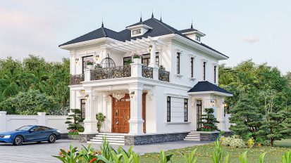 Khám phá mẫu nhà mái Nhật tuyệt đỉnh của gia đình anh Dương – Đức Hoà – Sóc Sơn – Hà Nội