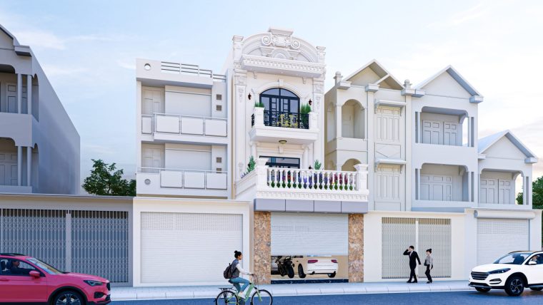 Khám phá mẫu nhà phố tân cổ điển của gia đình anh Tuyển – Ba Đê – Yên Lãng – Thành Phố Hà Nội