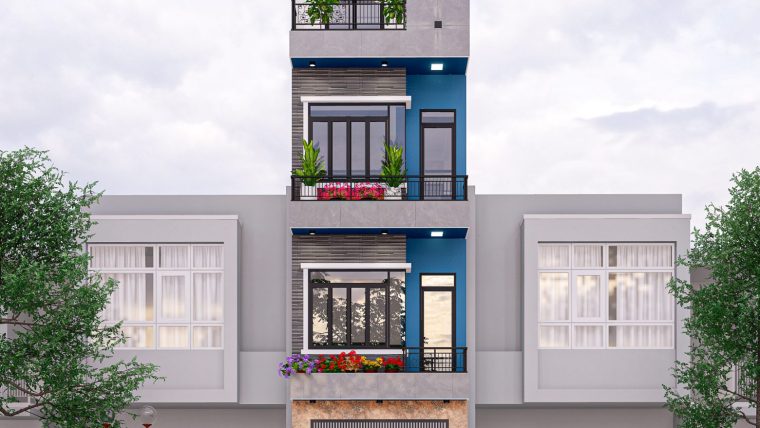 Khám phá mẫu nhà Phố hiện đại của gia đình anh Thọ – Thôn Do Hạ – Mê Linh – Thành Phố Hà Nội