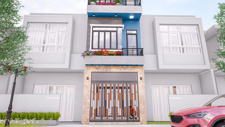 Khám phá mẫu nhà Phố hiện đại của gia đình anh Thọ – Thôn Do Hạ – Mê Linh – Thành Phố Hà Nội