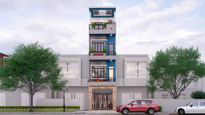 Khám phá mẫu nhà Phố hiện đại của gia đình anh Thọ – Thôn Do Hạ – Mê Linh – Thành Phố Hà Nội