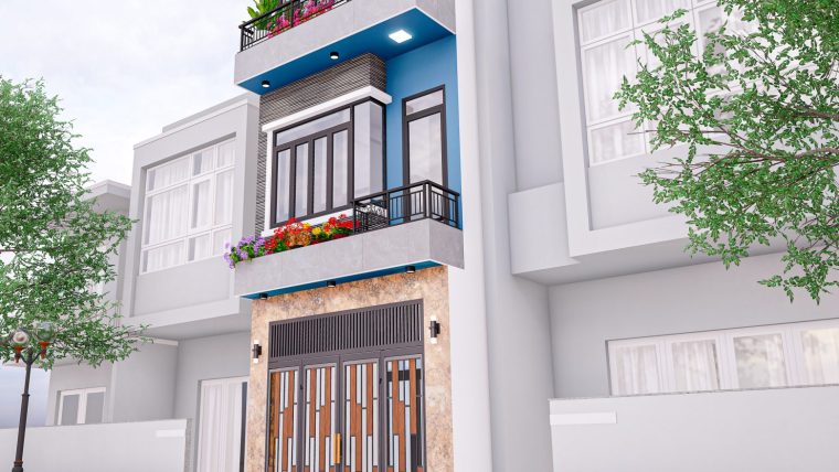 Khám phá mẫu nhà Phố hiện đại của gia đình anh Thọ – Thôn Do Hạ – Mê Linh – Thành Phố Hà Nội