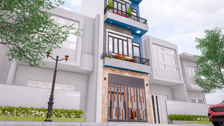 Khám phá mẫu nhà Phố hiện đại của gia đình anh Thọ – Thôn Do Hạ – Mê Linh – Thành Phố Hà Nội
