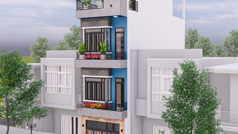Khám phá mẫu nhà Phố hiện đại của gia đình anh Thọ – Thôn Do Hạ – Mê Linh – Thành Phố Hà Nội