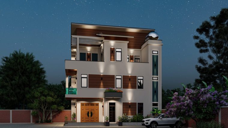 Khám phá mẫu nhà phố hiện đại của gia đình anh Sỹ – Thôn Yên Nội – Xã Yên Lãng – TP Hà Nội