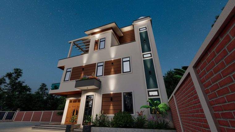 Khám phá mẫu nhà phố hiện đại của gia đình anh Sỹ – Thôn Yên Nội – Xã Yên Lãng – TP Hà Nội