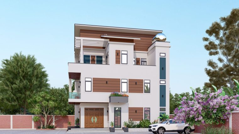 Khám phá mẫu nhà phố hiện đại của gia đình anh Sỹ – Thôn Yên Nội – Xã Yên Lãng – TP Hà Nội