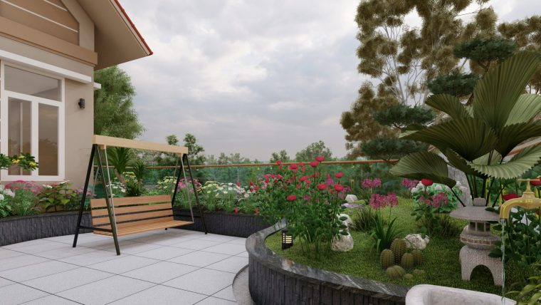 Khám phá mẫu nhà mái Thái tuyệt đỉnh của gia đình anh Kiên chị Hằng – Thôn 1 Thạch Đà – Yên Lãng – Thành Phố Hà Nội